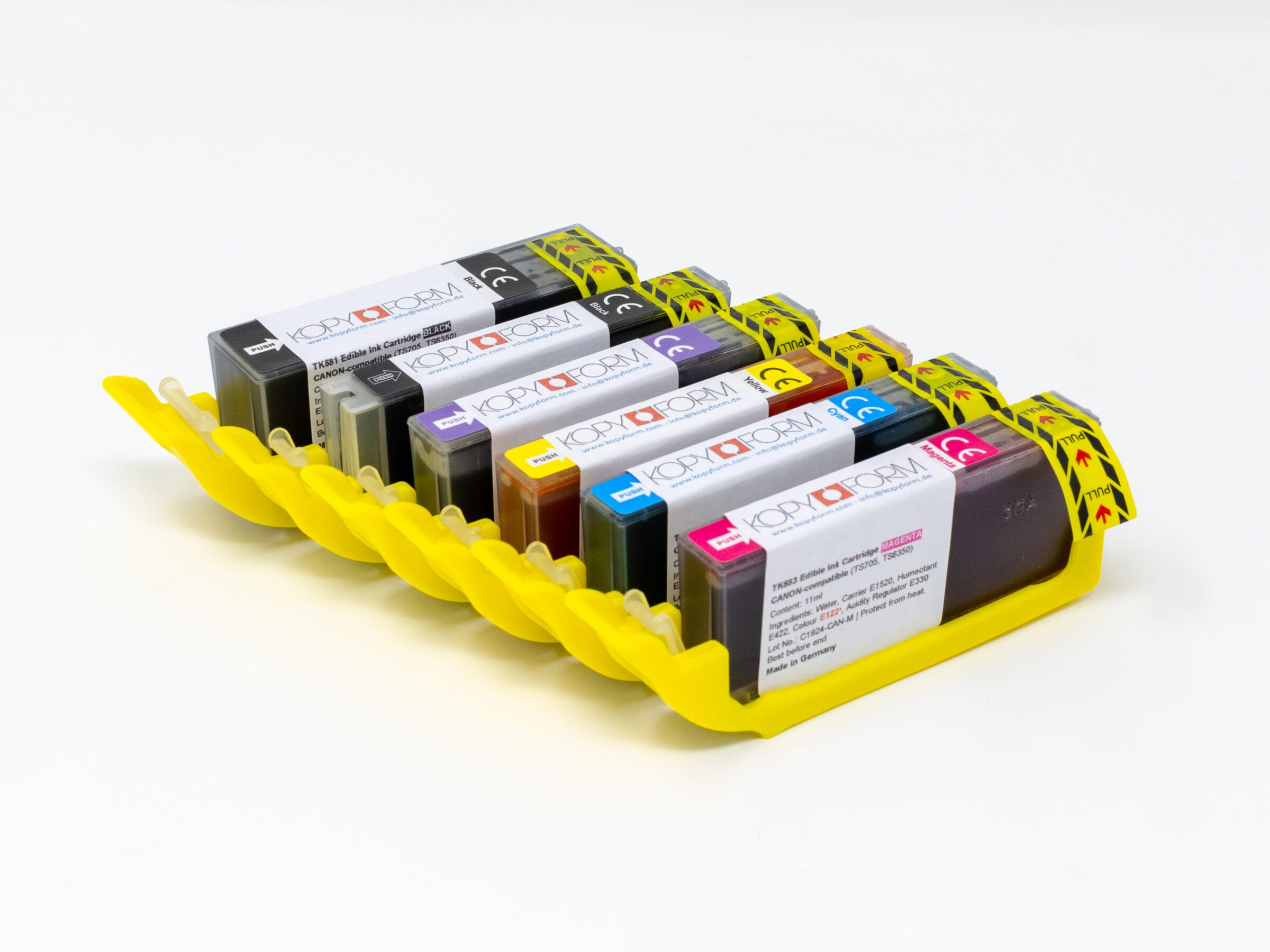 Edible ink cartridges incl. Photo Blue PGI-580 / CLI-581 (TK580PB)