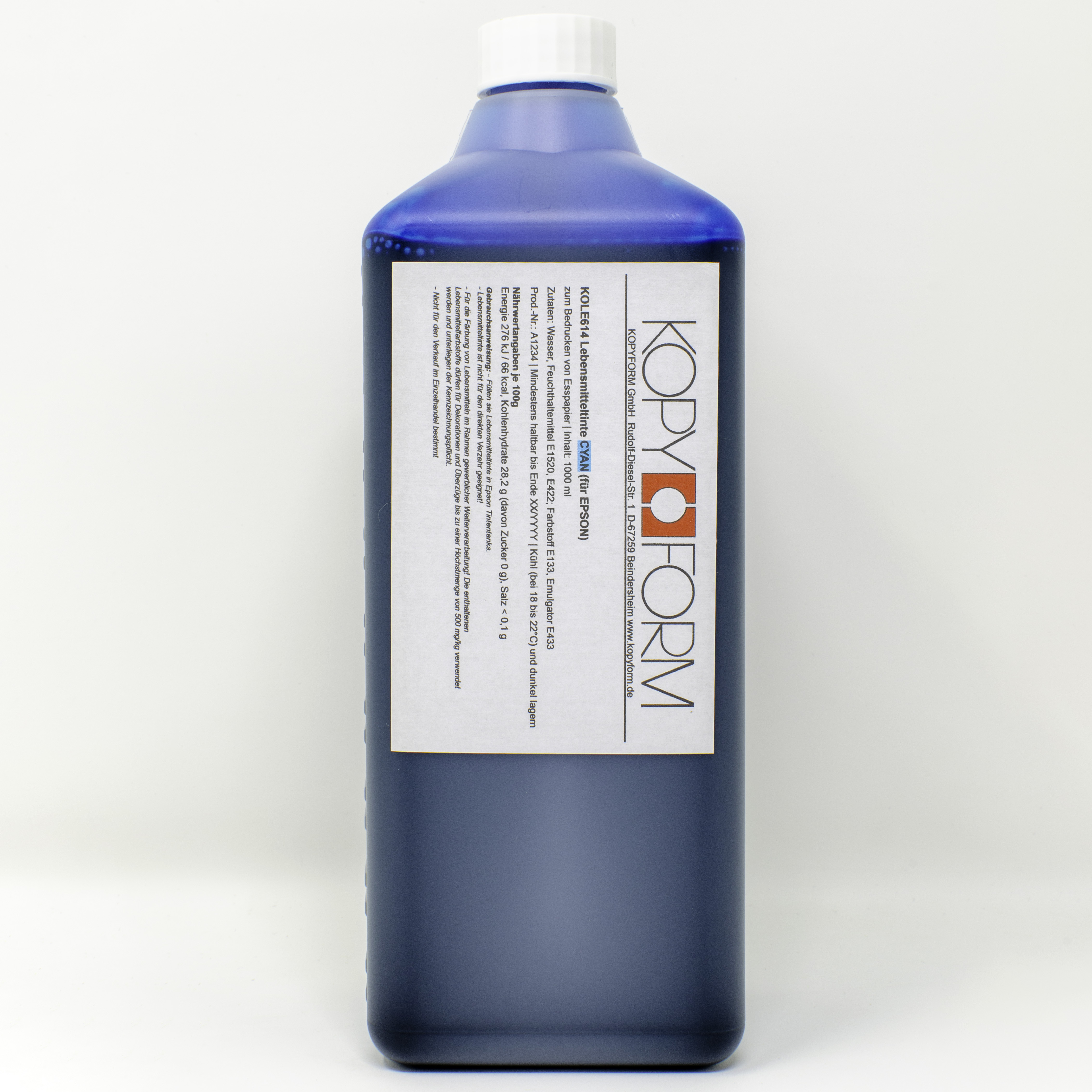 Edible ink in bottles for EPSON printers